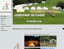 Tablet Screenshot of jungschar-zeltlager.info